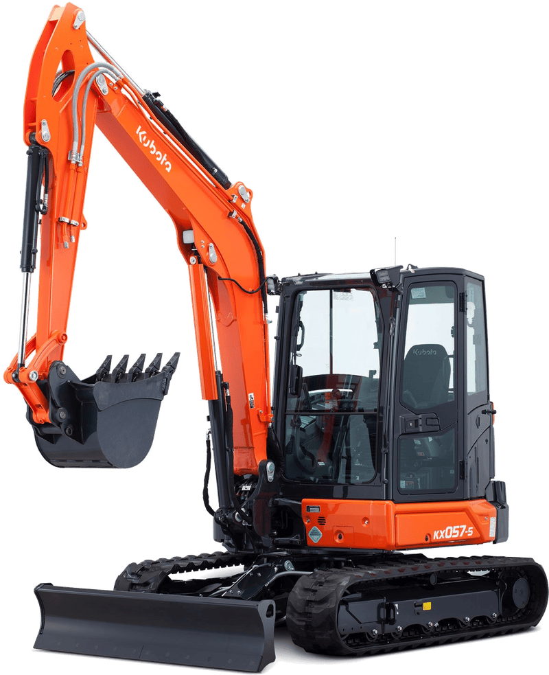 Kubota KX057-5 compact excavator